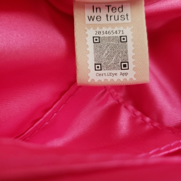 TED BAKER London- Bright Pink Wristlet Clutch Bag- New Without Tags - Picture 3 of 11